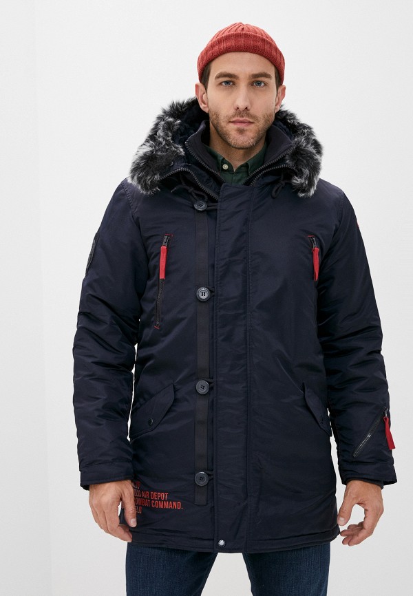 

Парка Apolloget, Синий, Arktik Fleece Night Sky/Red