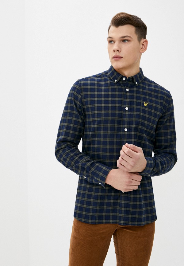 

Рубашка Lyle & Scott, Синий, Check Flannel Shirt
