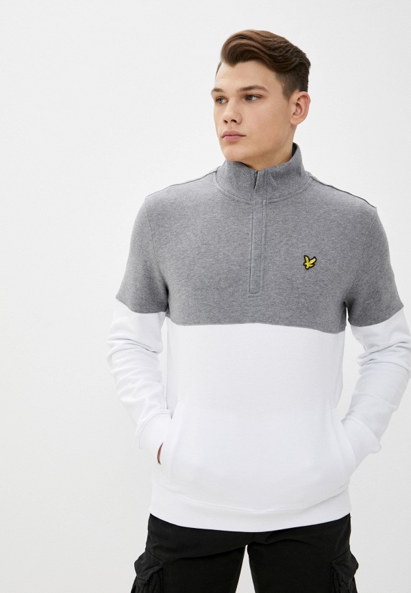 

Олимпийка Lyle & Scott, Серый, Split Funnel Neck