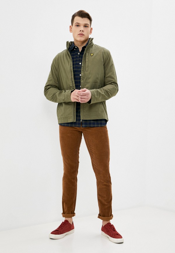 

Куртка Lyle & Scott, Хаки, Lightweight Funnel Neck Jacket