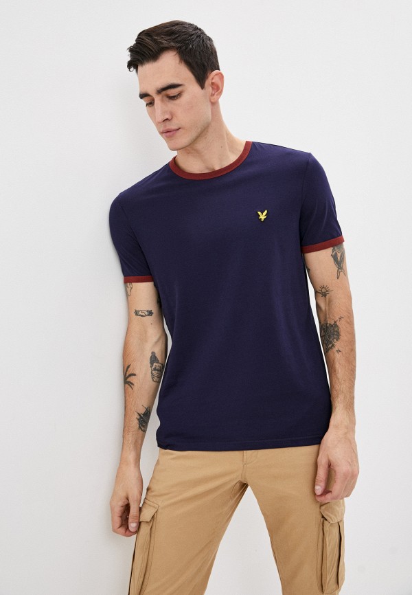 

Футболка Lyle & Scott, Синий, Ringer T-Shirt