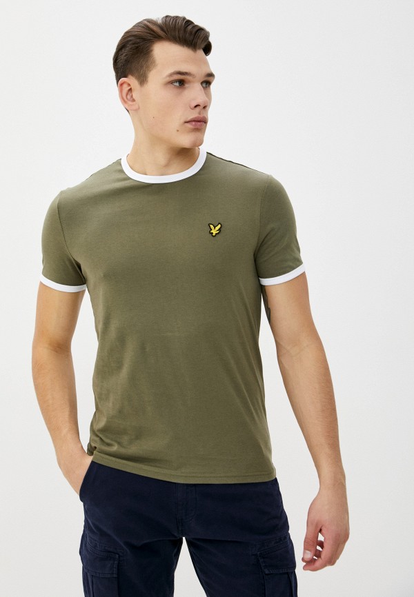

Футболка Lyle & Scott, Хаки, Ringer T-Shirt