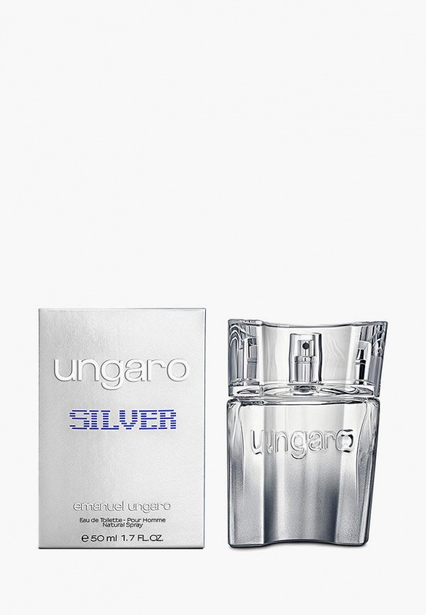 

Туалетная вода Emanuel Ungaro, Прозрачный, UNGARO SILVER 50 мл.