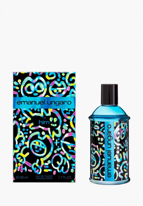 

Туалетная вода Emanuel Ungaro, Прозрачный, EMANUEL UNGARO him 50 мл