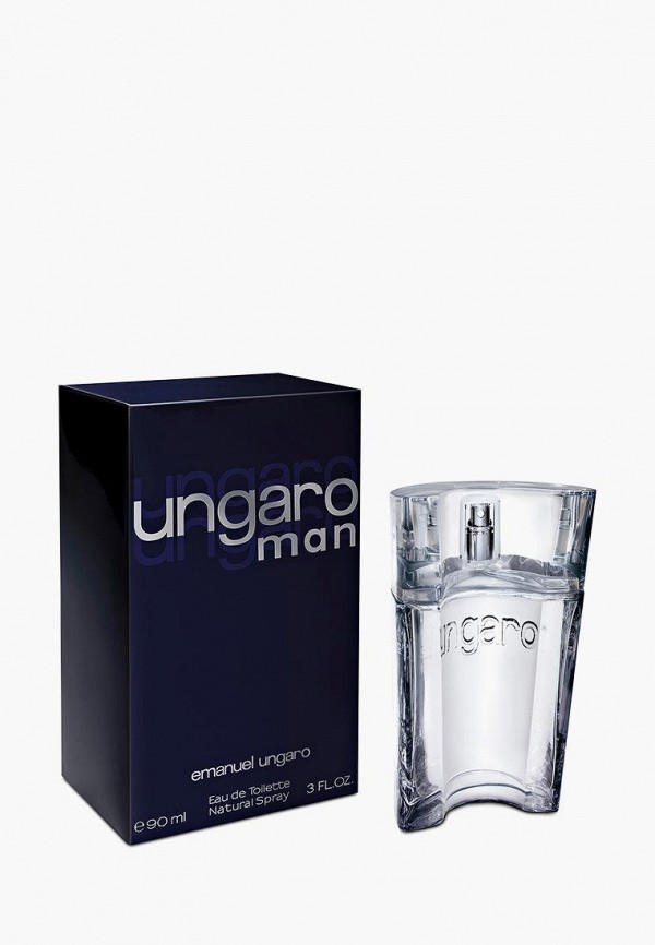 

Туалетная вода Emanuel Ungaro, Прозрачный, UNGARO man 90 мл.