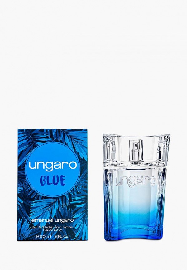 

Туалетная вода Emanuel Ungaro, Прозрачный, UNGARO BLUE 90 мл.