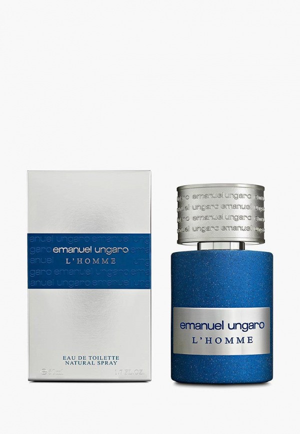 

Туалетная вода Emanuel Ungaro, Прозрачный, EMANUEL UNGARO L'HOMME 50 мл.