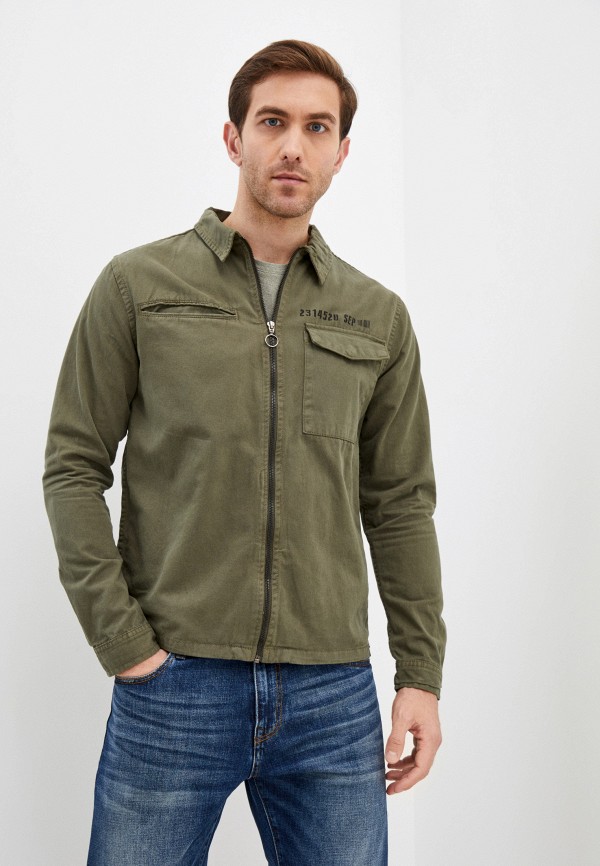

Рубашка Indicode Jeans, Хаки