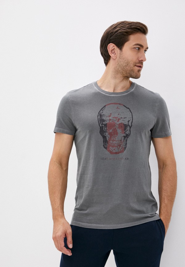 

Футболка Mavi, Серый, SKULL PRINTED T-SHIRT