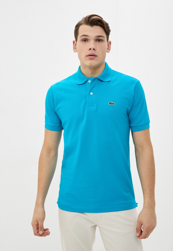 

Поло Lacoste, Голубой