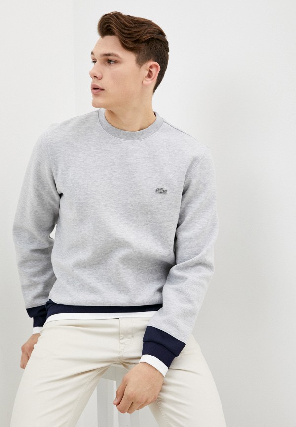 

Свитшот Lacoste, Серый