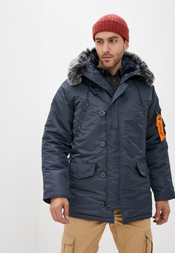 

Парка Apolloget, Синий, Husky Steel Blue/Steel Blue