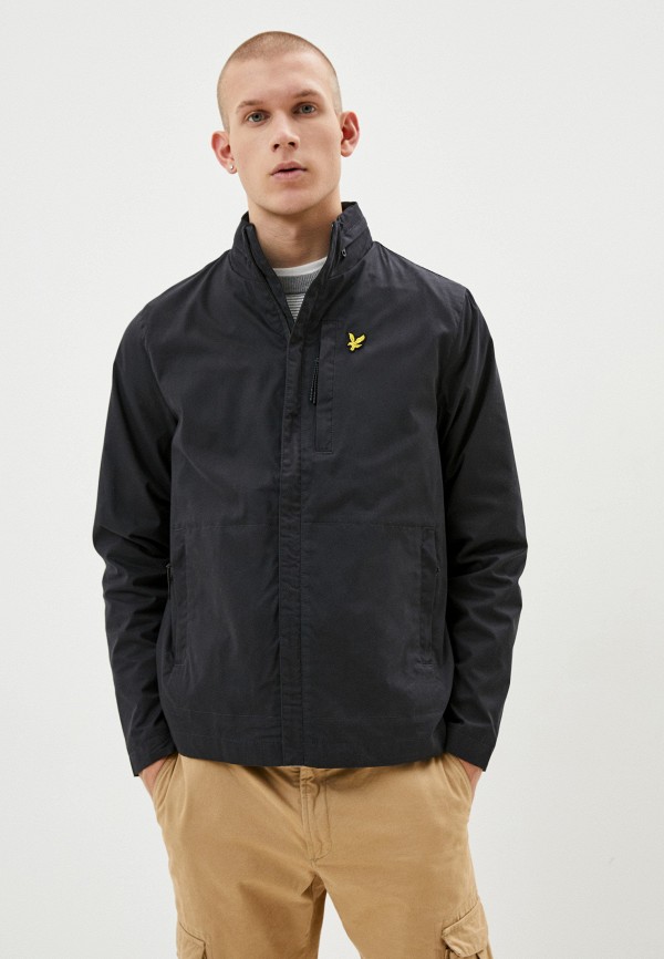 

Куртка Lyle & Scott, Черный, Lightweight Funnel Neck Jacket