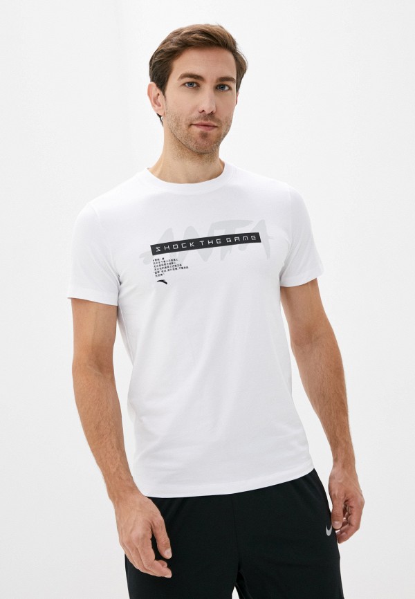 

Футболка Anta, Белый, Basketball Shock The Game