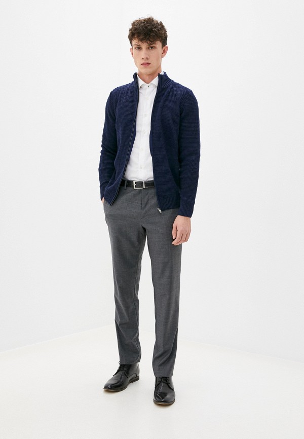 Кардиган D&F синий, размер 56, фото 2