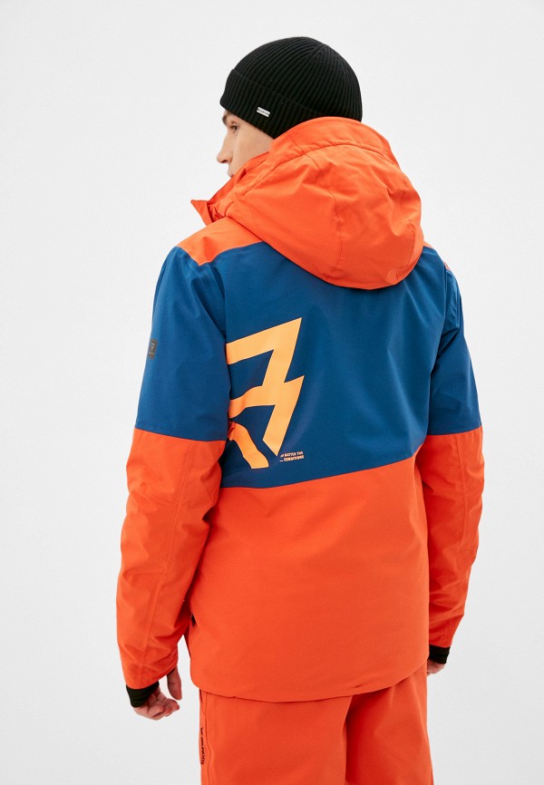Куртка горнолыжная Brunotti цвет оранжевый  Фото 3