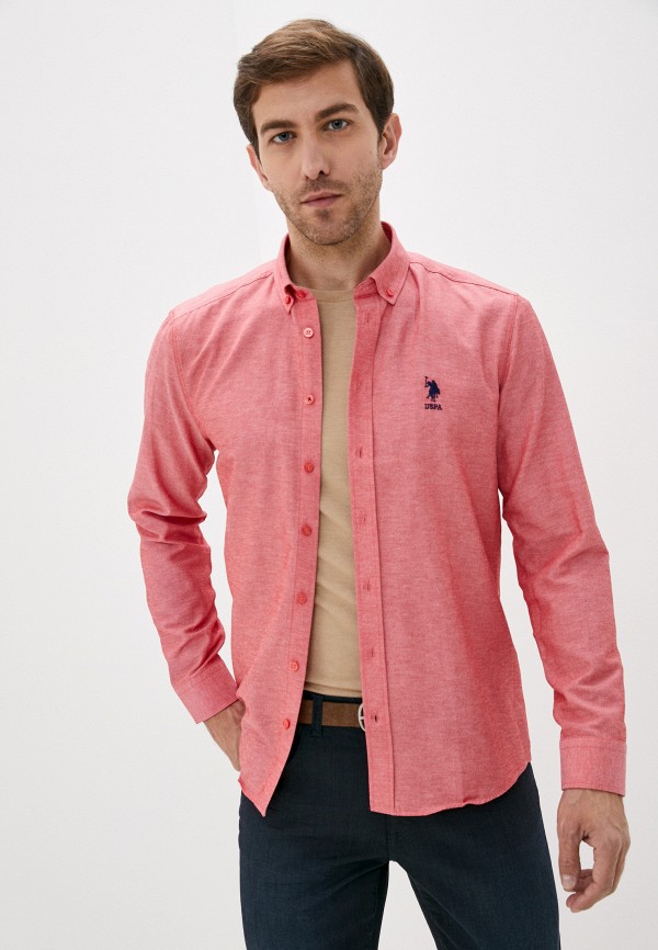 

Рубашка U.S. Polo Assn, Розовый