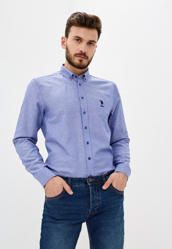 

Рубашка U.S. Polo Assn, Синий