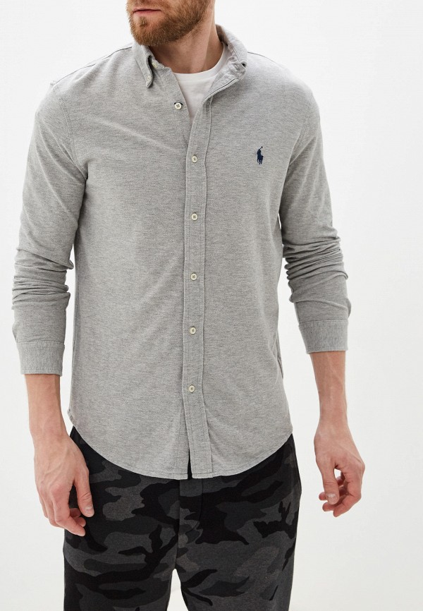 

Рубашка Polo Ralph Lauren, Серый, Polo Ralph Lauren MP002XM0MW9G