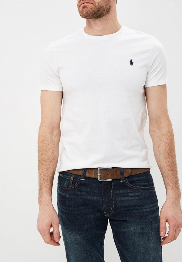 

Футболка Polo Ralph Lauren, Белый, Polo Ralph Lauren MP002XM0MW9T