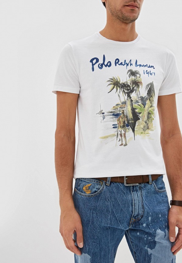 

Футболка Polo Ralph Lauren, Белый