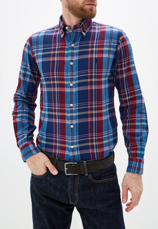 

Рубашка Polo Ralph Lauren, Синий, Polo Ralph Lauren MP002XM0MWA8