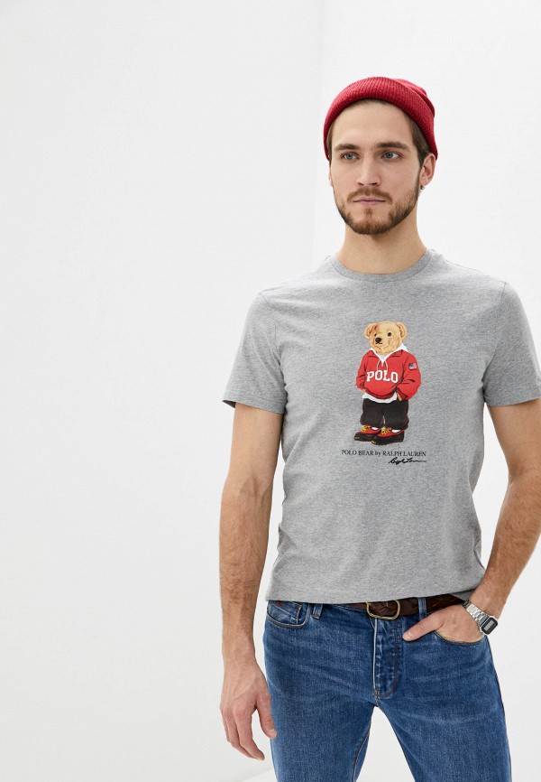 

Футболка Polo Ralph Lauren, Серый