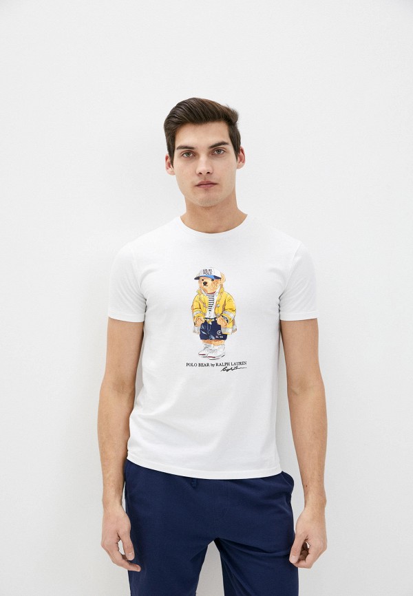 

Футболка Polo Ralph Lauren, Белый, Polo Ralph Lauren MP002XM0MWAU
