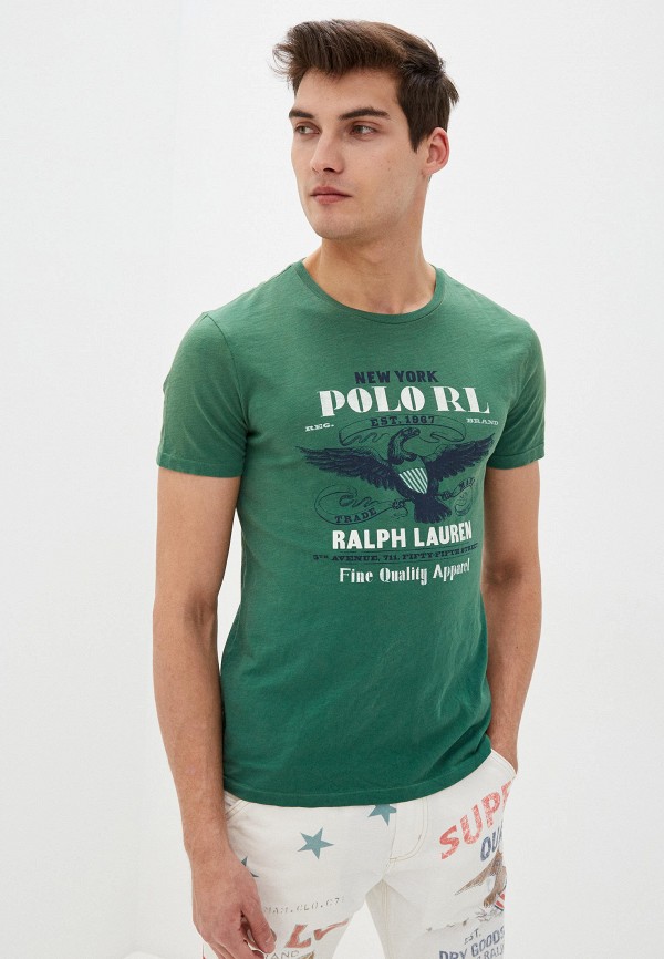 

Футболка Polo Ralph Lauren, Зеленый