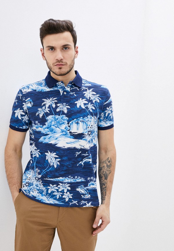 

Поло Polo Ralph Lauren, Синий, Polo Ralph Lauren MP002XM0MWDG