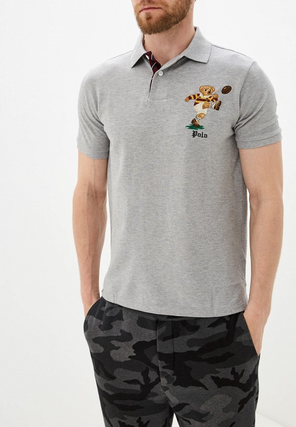 

Поло Polo Ralph Lauren, Серый, Polo Ralph Lauren MP002XM0MWDI