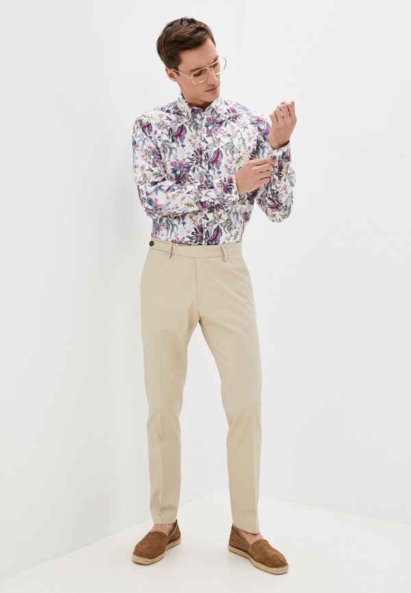 

Рубашка Eterna, Белый, Slim fit