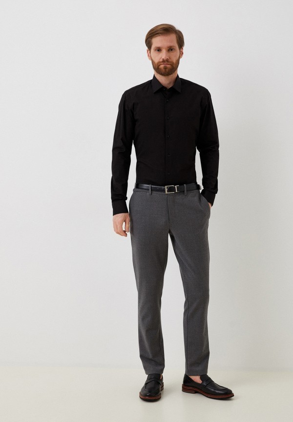 Рубашка Bawer черный, размер 46, фото 2