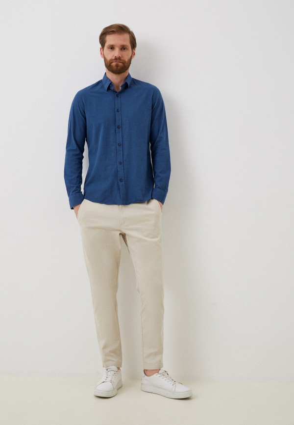 Рубашка Neohit синий, размер 52, фото 2