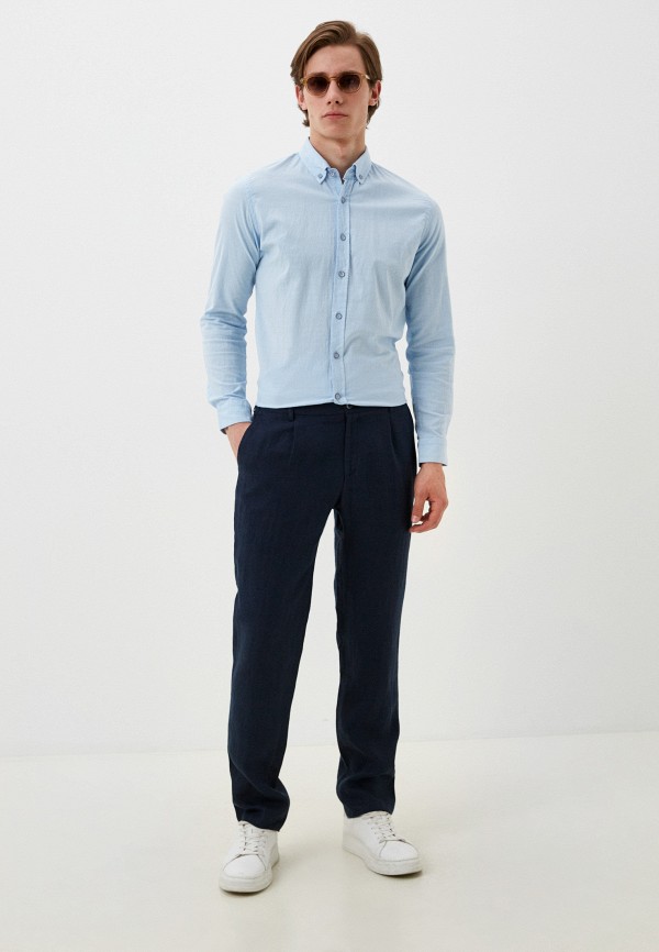 Рубашка Neohit голубой, размер 46, фото 2