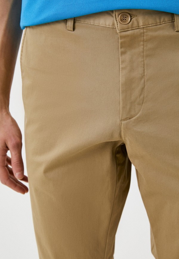 Брюки Lacoste бежевый, размер 48, фото 4