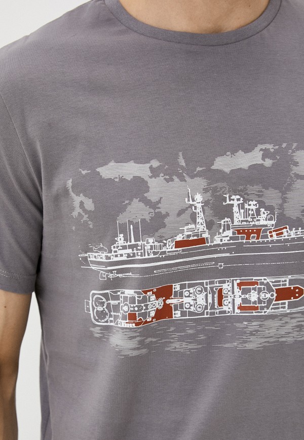 Футболка Baon серый, размер 52, фото 3