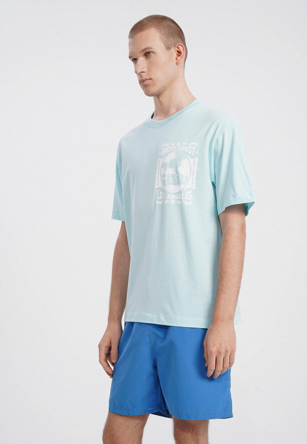 Футболка Твое голубой, размер 52, фото 4