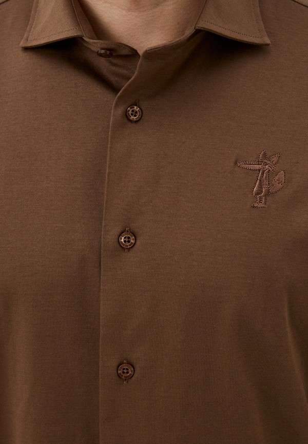 Рубашка Ruck&Maul коричневый, размер 52, фото 4