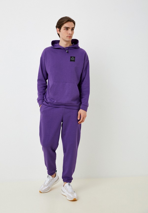 Худи Kappa фиолетовый, размер 52, фото 2