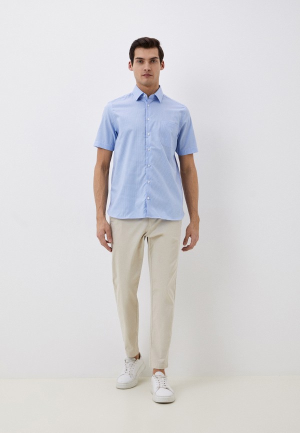 Рубашка Henderson голубой, размер 46, фото 2