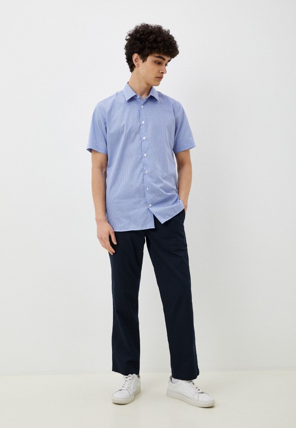 Рубашка Henderson синий, размер 41, фото 2