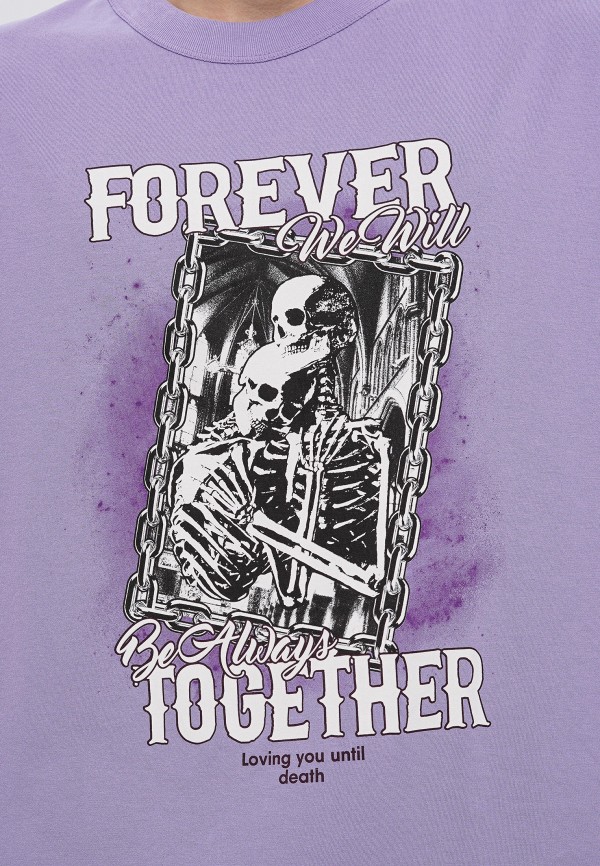 Футболка Твое фиолетовый, размер 54, фото 5