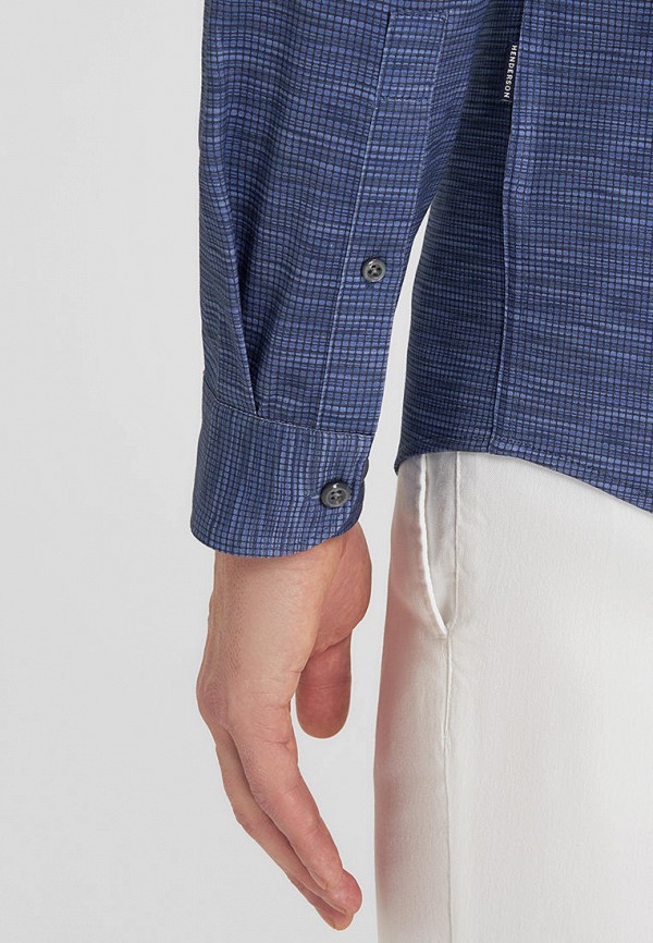 Рубашка Henderson синий, размер 46, фото 3