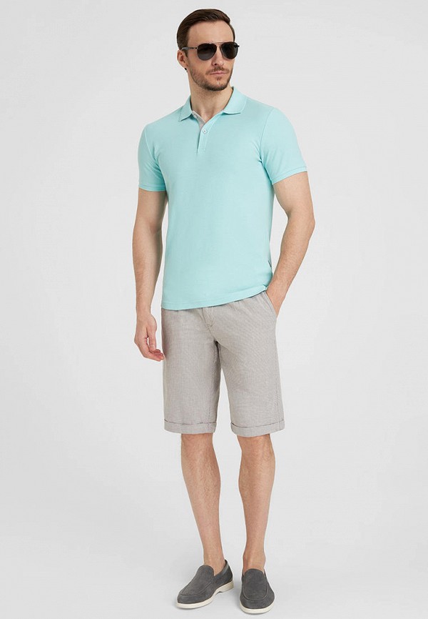 Поло Henderson бирюзовый, размер 56, фото 2