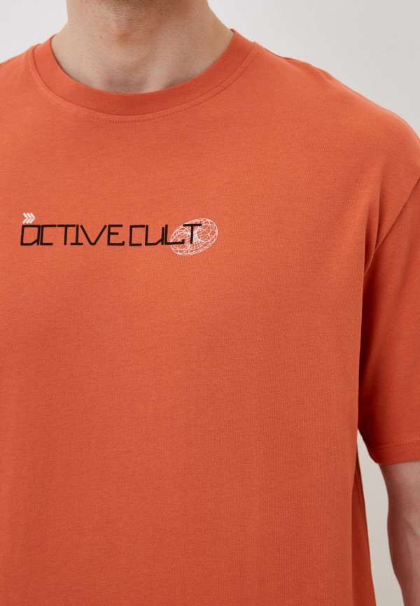 Футболка D&F оранжевый, размер 46, фото 3