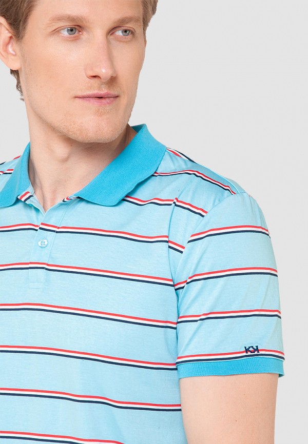 Поло Kanzler бирюзовый, размер 48, фото 3