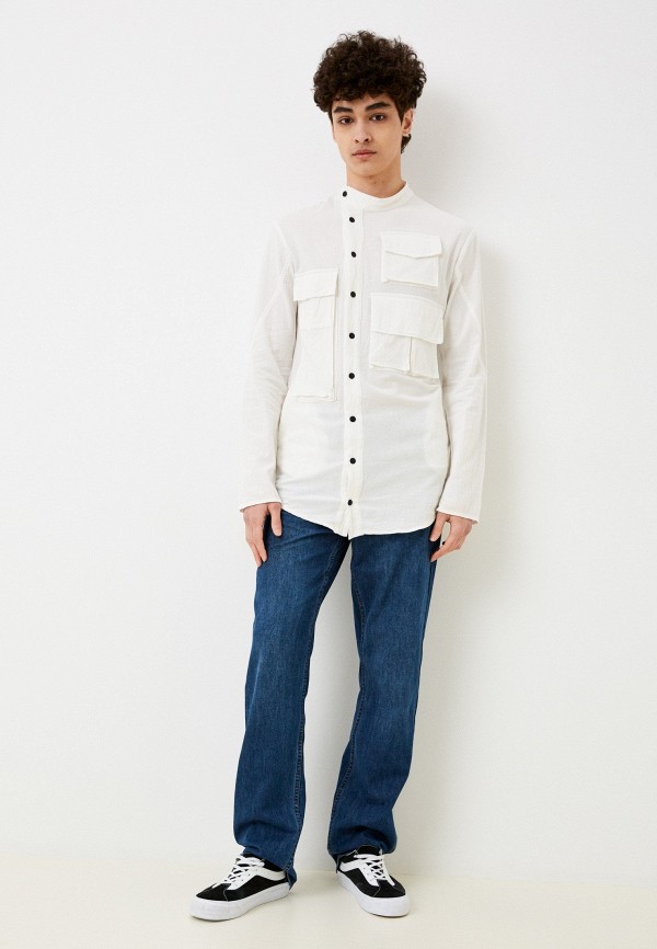 Рубашка Bobsyouruncle белый, размер 50, фото 2