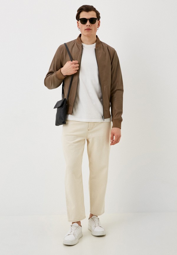 фото Куртка кожаная urban fashion for men