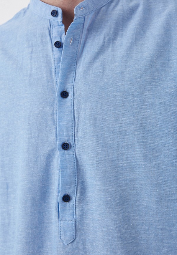 Рубашка Zolla голубой, размер 46, фото 4